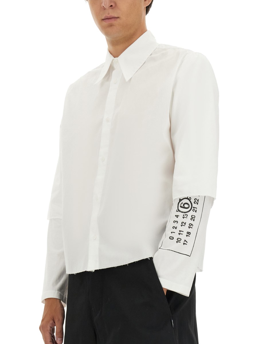 MM6 MAISON MARGIELA CAMICIA IN COTONE