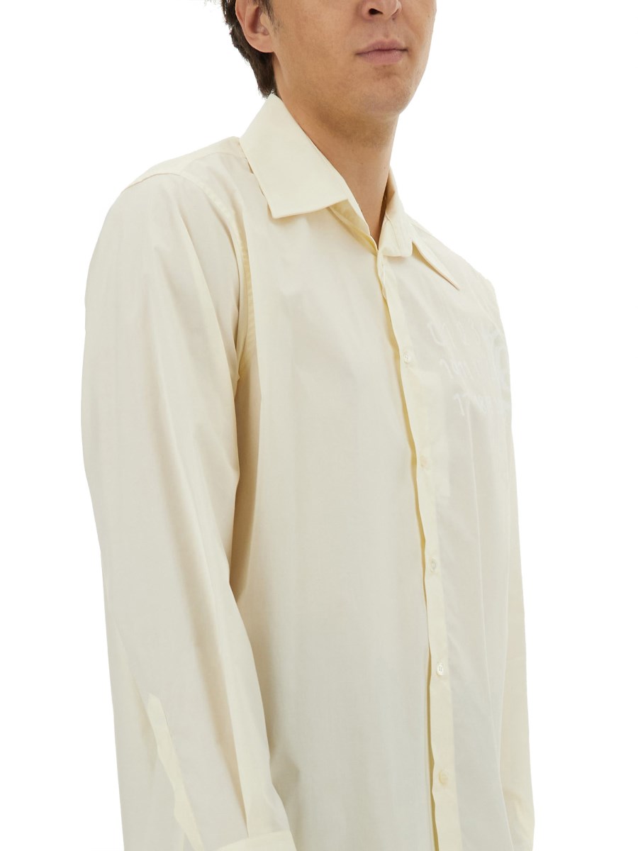 MM6 MAISON MARGIELA CAMICIA IN POPELINEDI COTONE