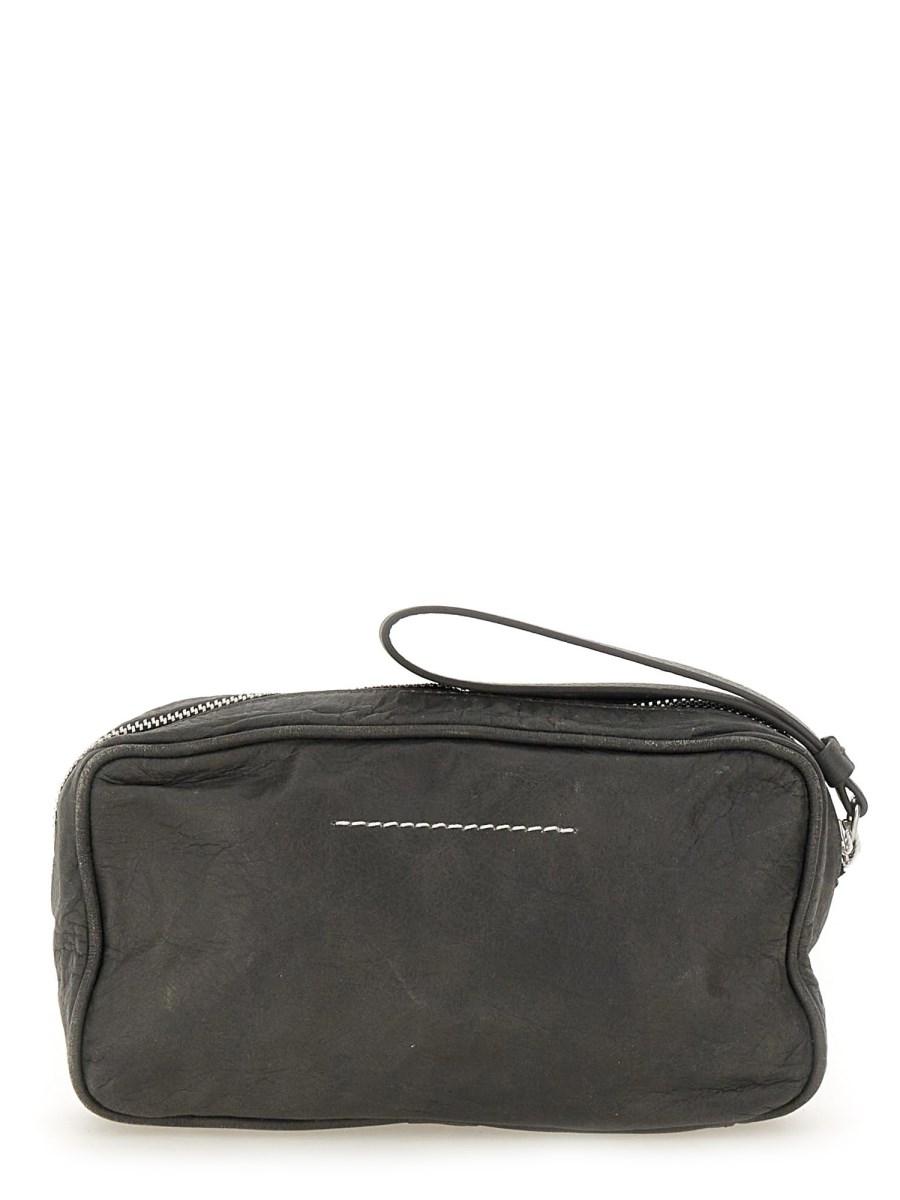 MM6 MAISON MARGIELA CLUTCH MINI IN PELLE