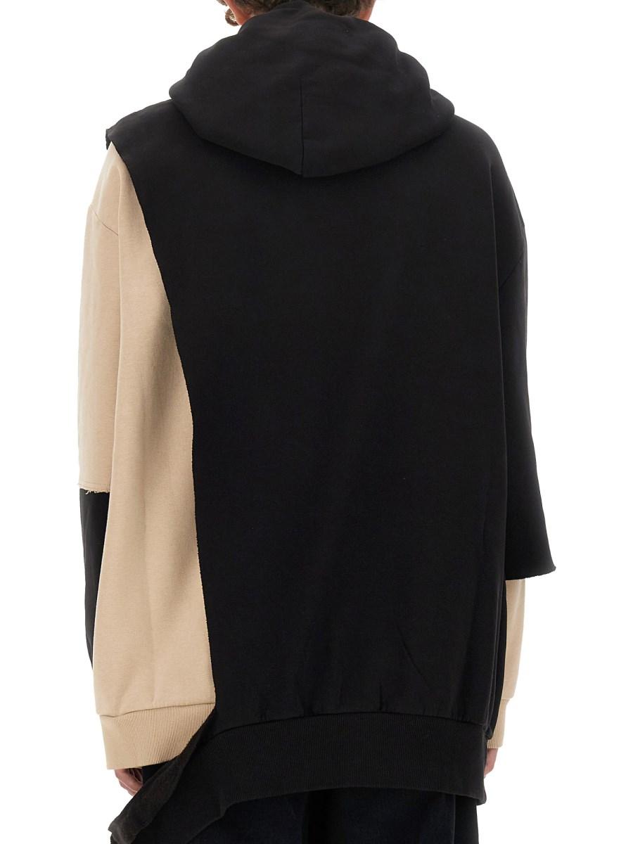 MM6 MAISON MARGIELA FELPA CON CAPPUCCIO