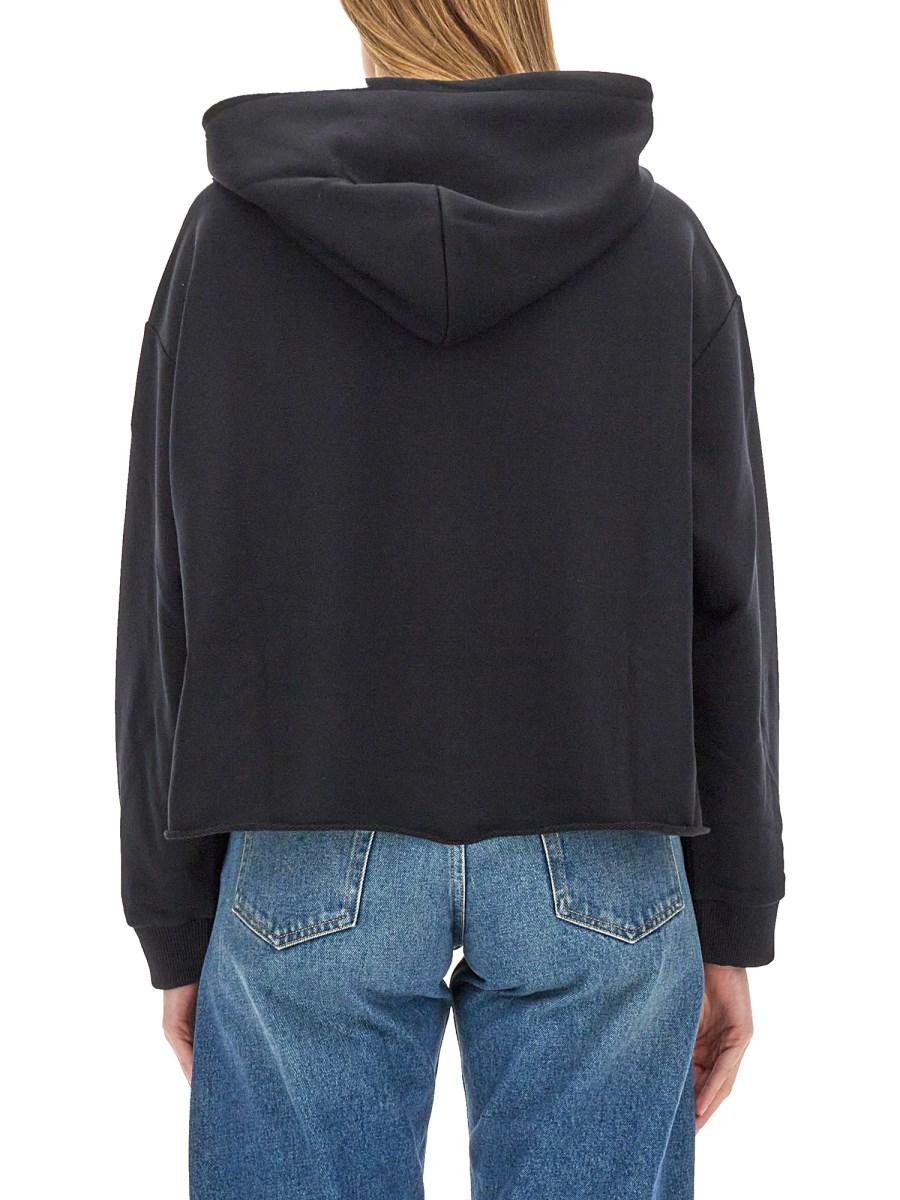 MM6 MAISON MARGIELA FELPA CON CAPPUCCIO