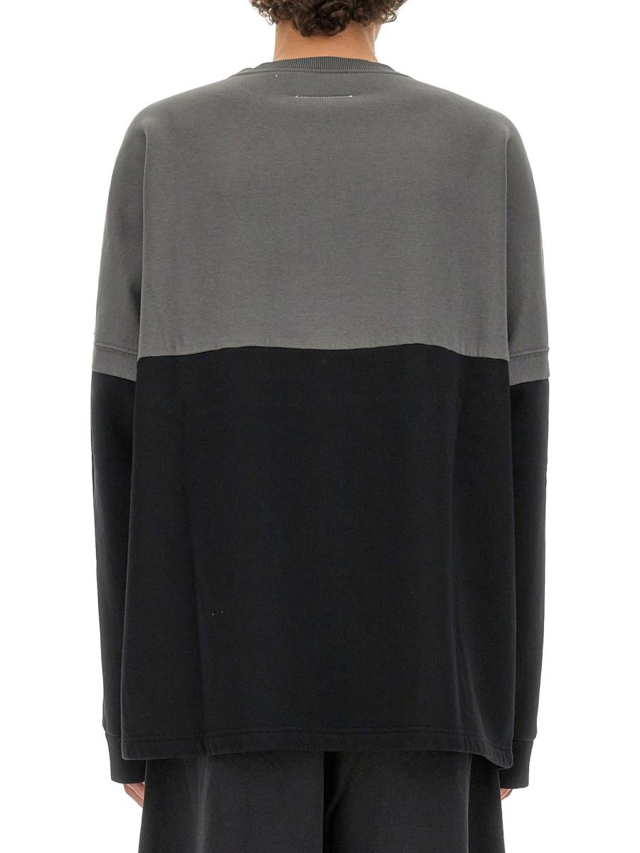 MM6 MAISON MARGIELA FELPA CON STAMPA