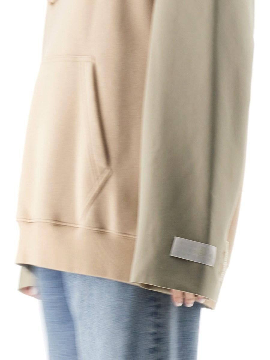 MM6 MAISON MARGIELA FELPA IN COTONE CON LOGO