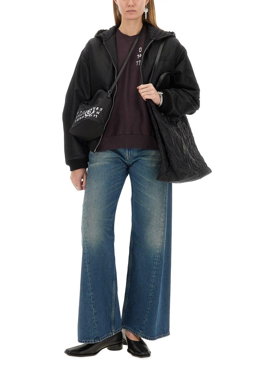 MM6 MAISON MARGIELA GIACCA CON CAPPUCCIO