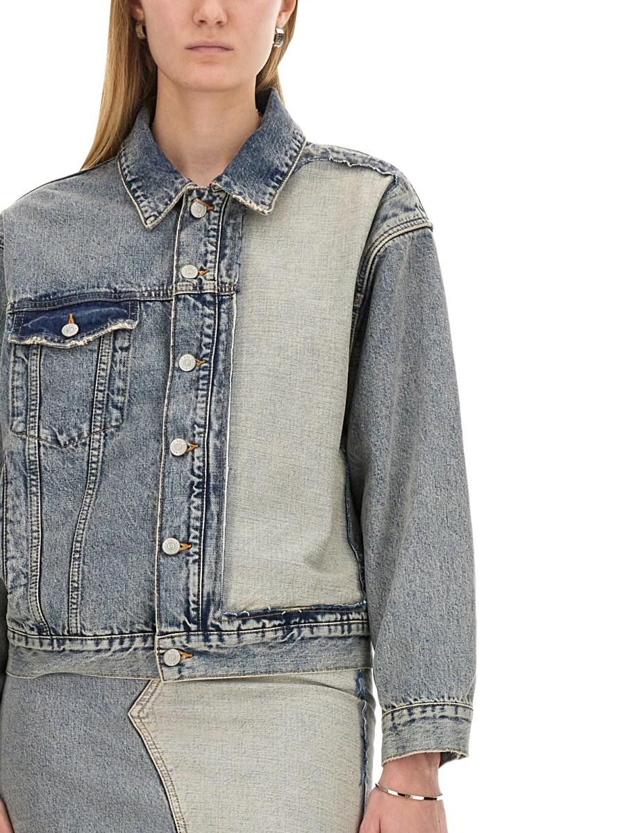 MM6 MAISON MARGIELA GIACCA IN DENIM