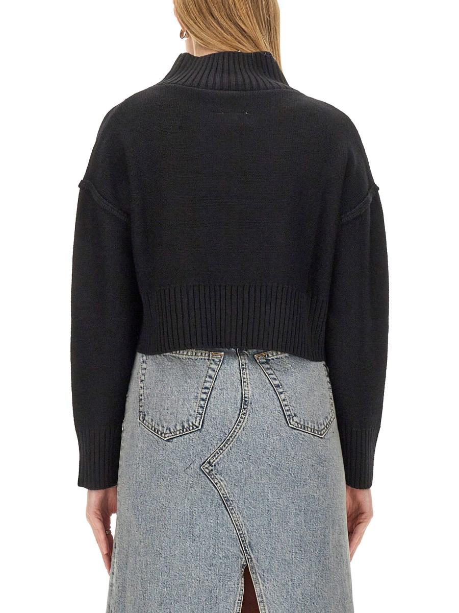MM6 MAISON MARGIELA MAGLIA DISTRESSED