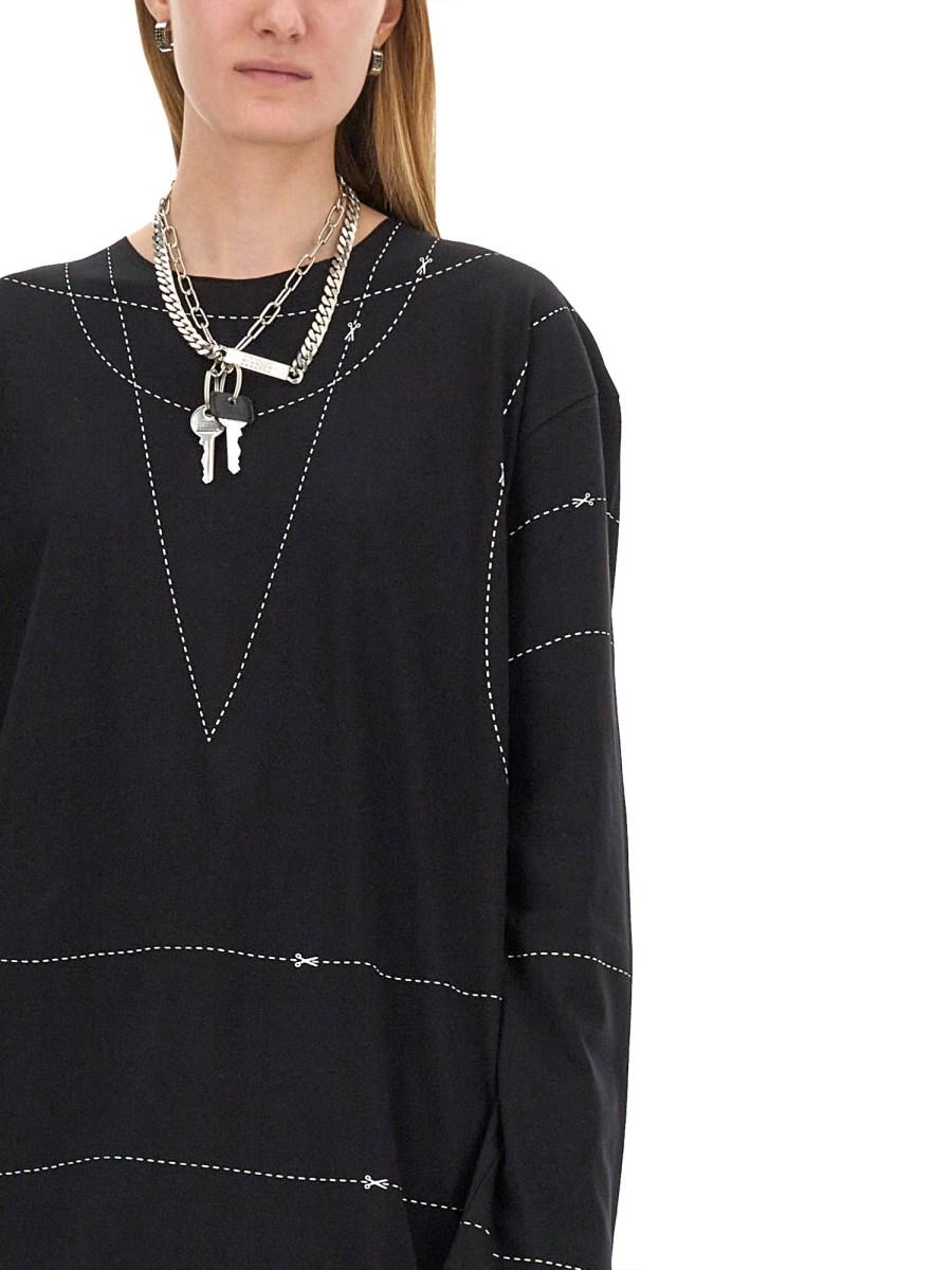 MM6 MAISON MARGIELA MAGLIA IN JERSEY
