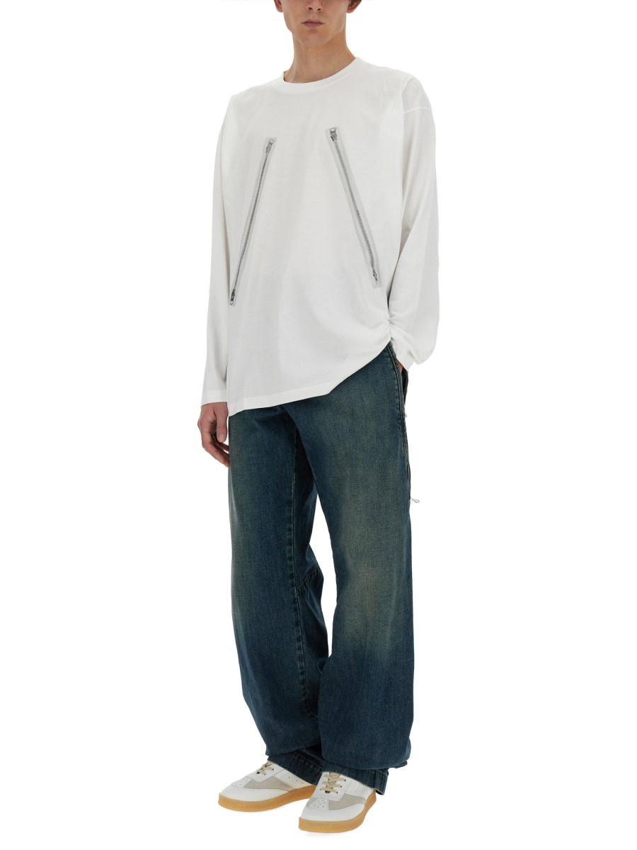 MM6 MAISON MARGIELA PANTALONE IN DENIM