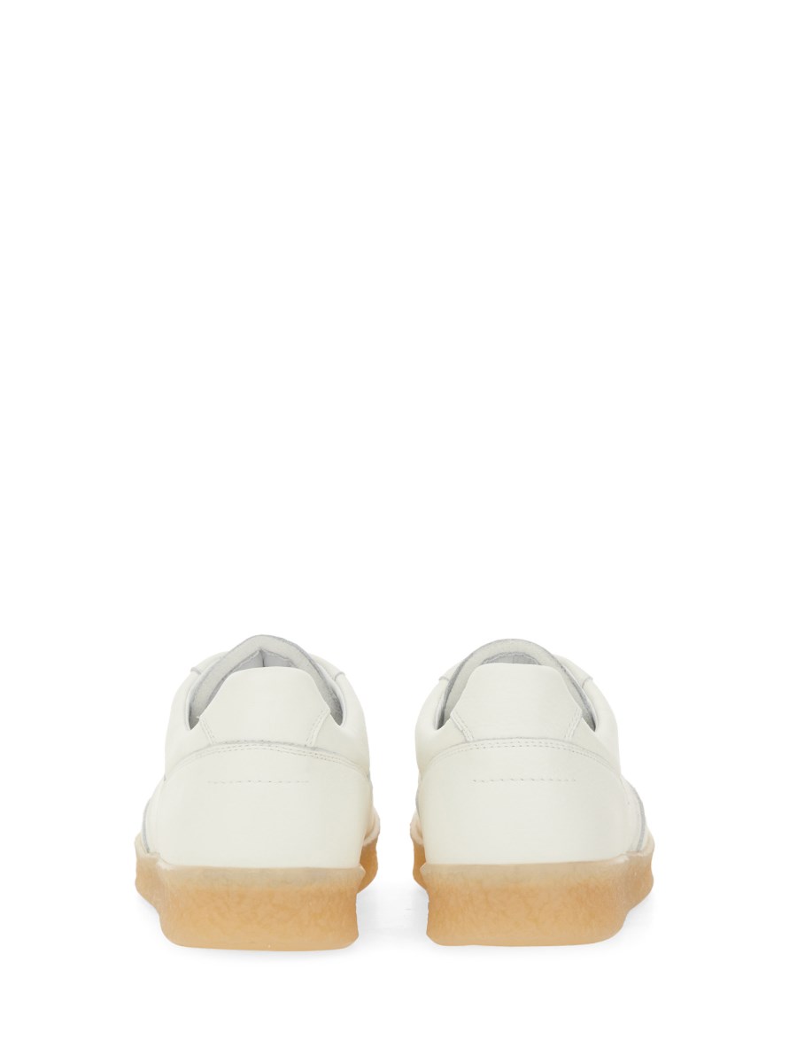 MM6 MAISON MARGIELA SNEAKER 6 COURT IN PELLE
