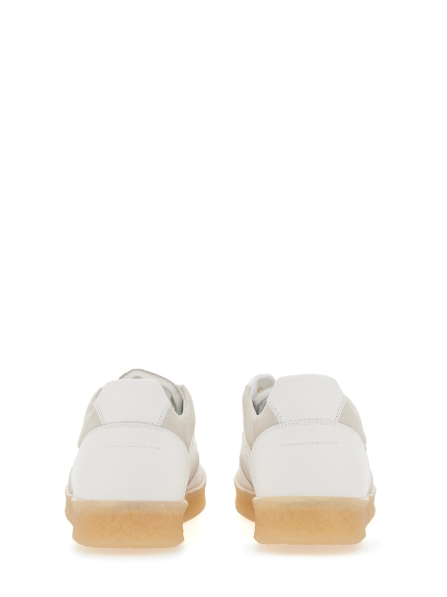MM6 MAISON MARGIELA SNEAKER 6 COURT IN PELLE