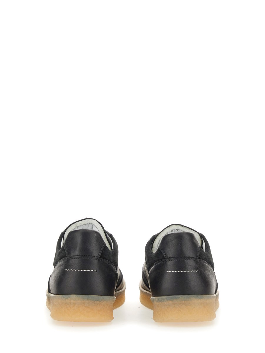 MM6 MAISON MARGIELA SNEAKER 6 COURT IN PELLE