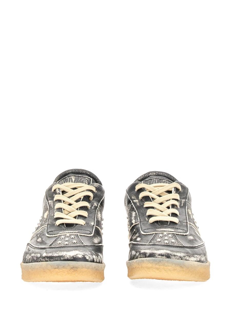 MM6 MAISON MARGIELA SNEAKER IN PELLE CON BORCHIE