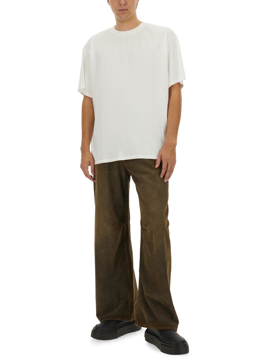 MM6 MAISON MARGIELA T-SHIRT CON STAMPA