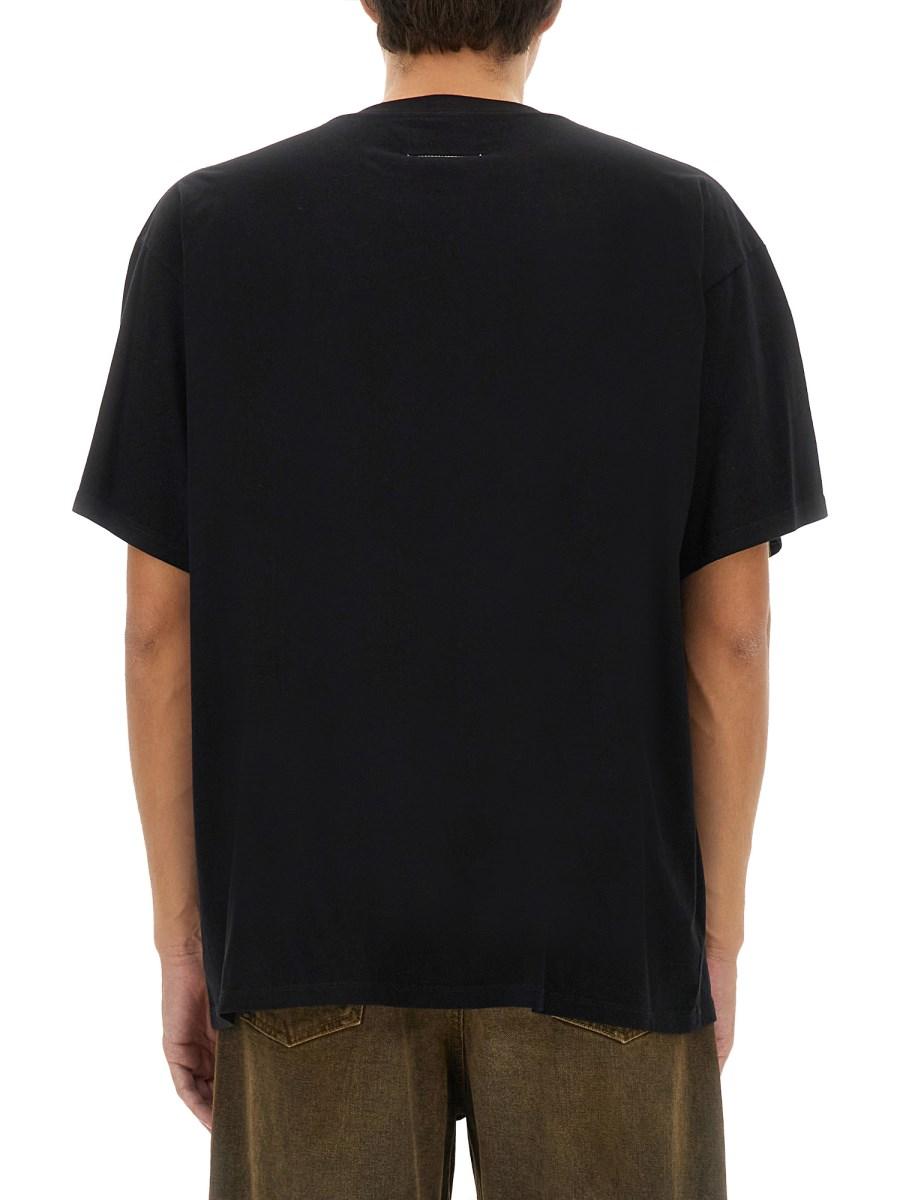 MM6 MAISON MARGIELA T-SHIRT CON STAMPA