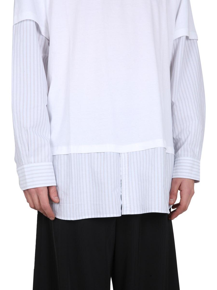 MM6 MAISON MARGIELA T-SHIRT IN COTONE