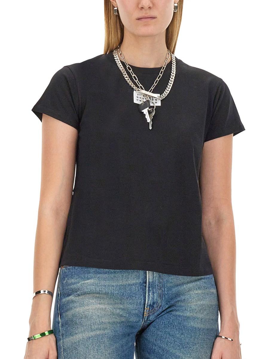 MM6 MAISON MARGIELA T-SHIRT IN COTONE