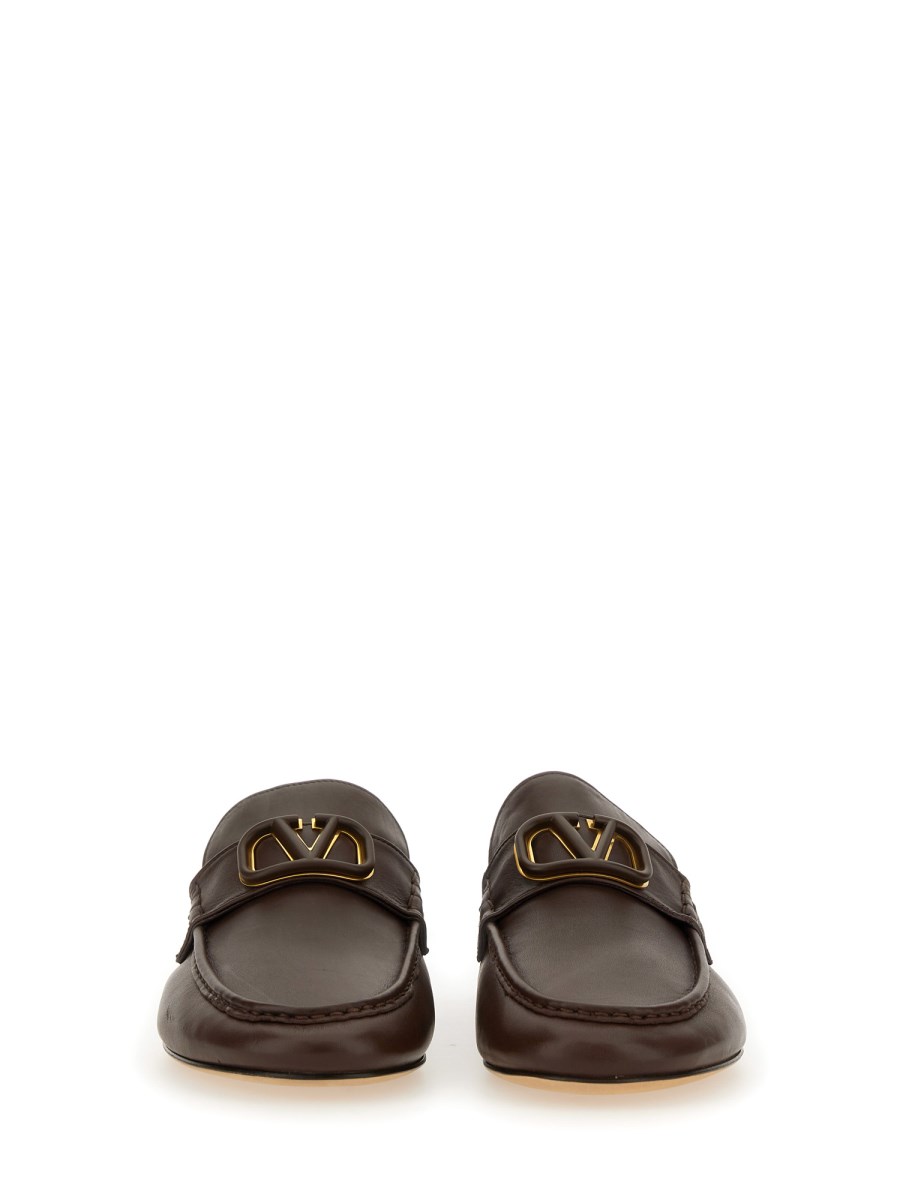 VALENTINO GARAVANI MOCASSINO VLOGO THE SIGNATURE IN PELLE