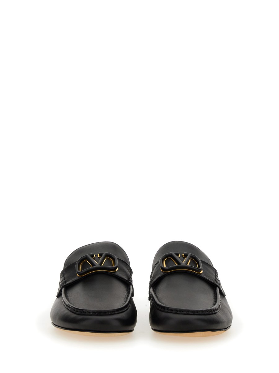 VALENTINO GARAVANI MOCASSINO VLOGO THE SIGNATURE IN PELLE