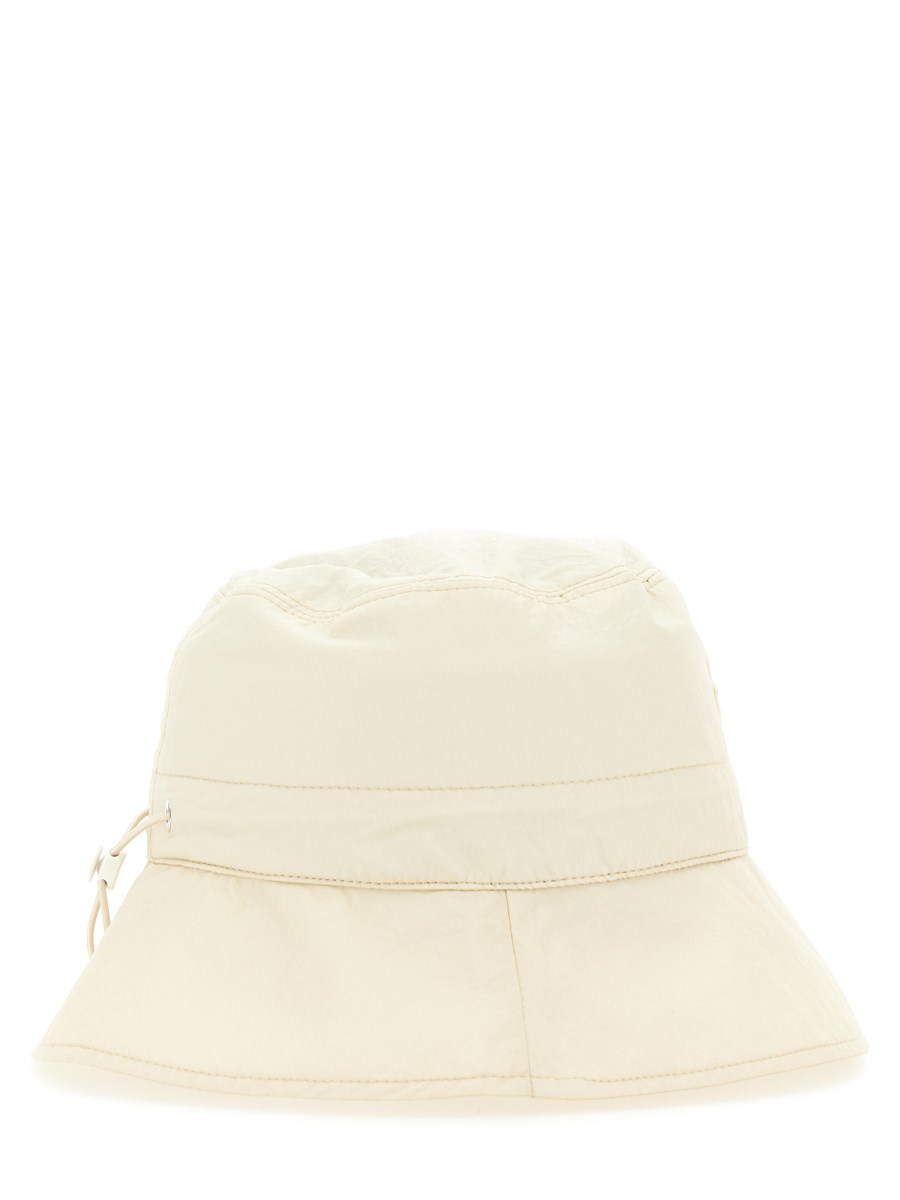 MONCLER CAPPELLO BUCKET IN NYLON CON LOGO