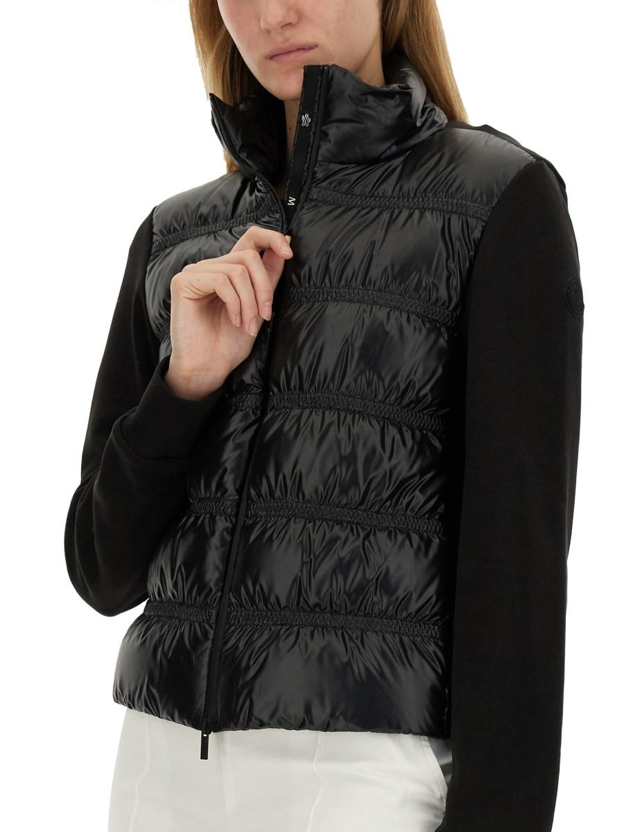 MONCLER CARDIGAN CON LOGO