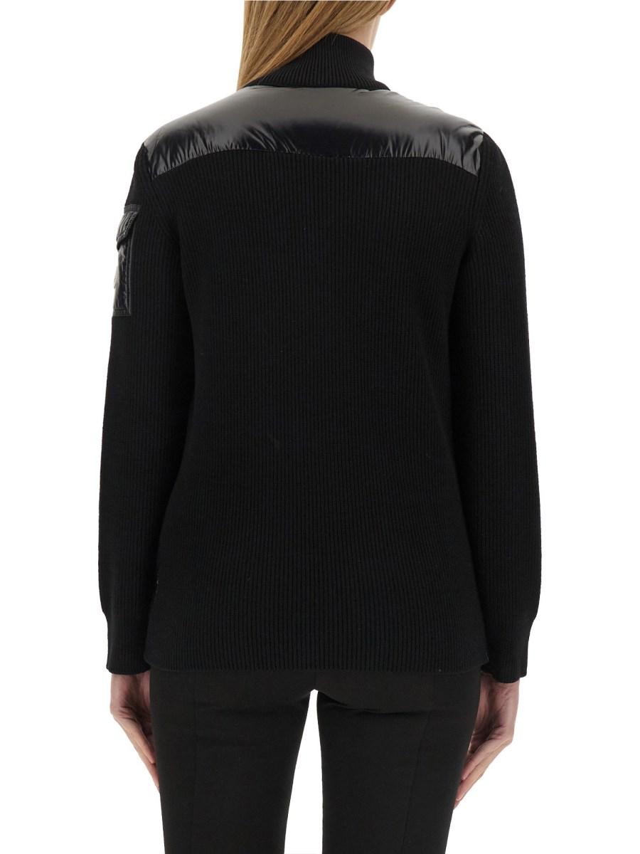 MONCLER CARDIGAN IMBOTTITO