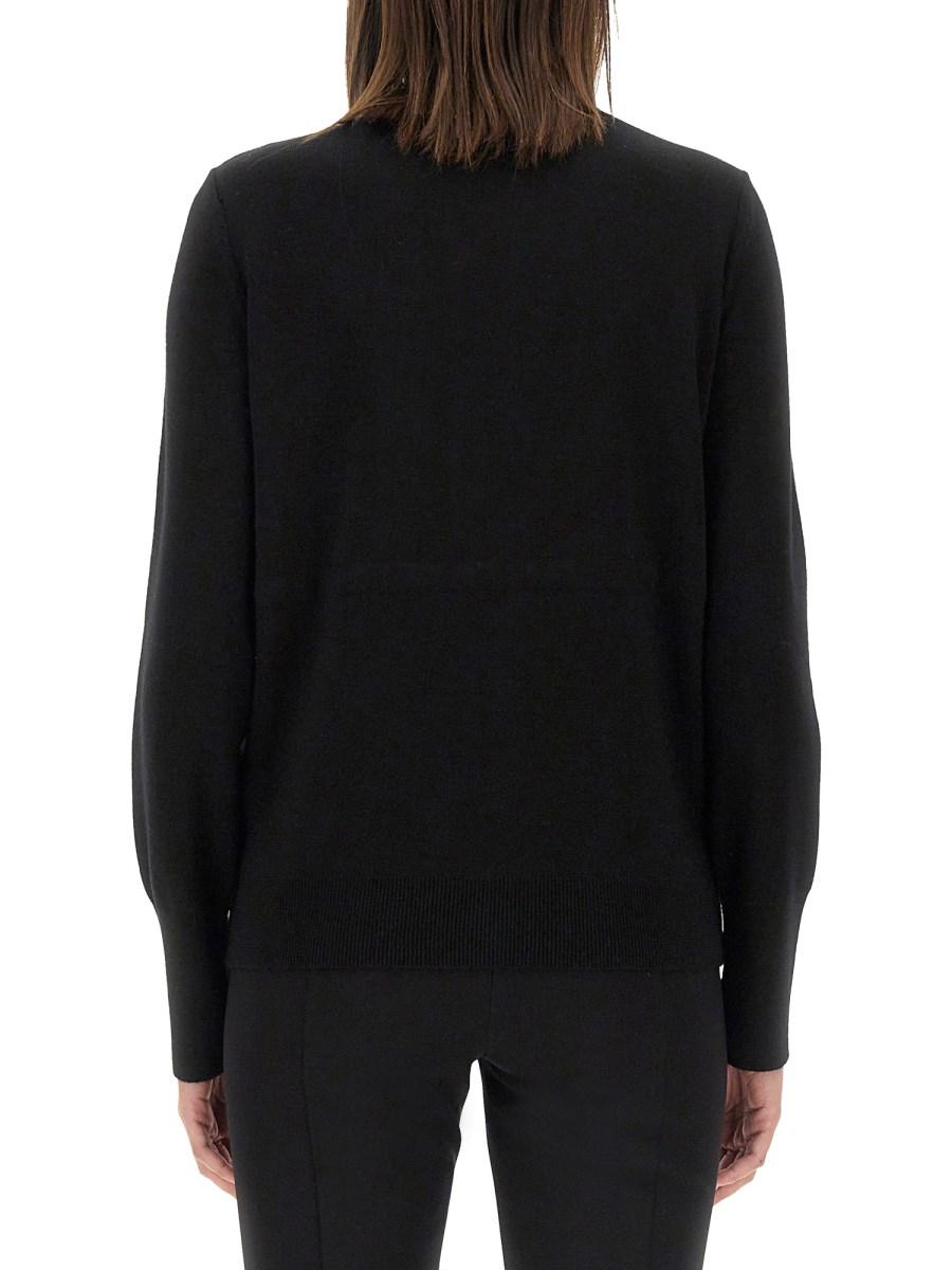 MONCLER CARDIGAN IN NYLON CON LOGO