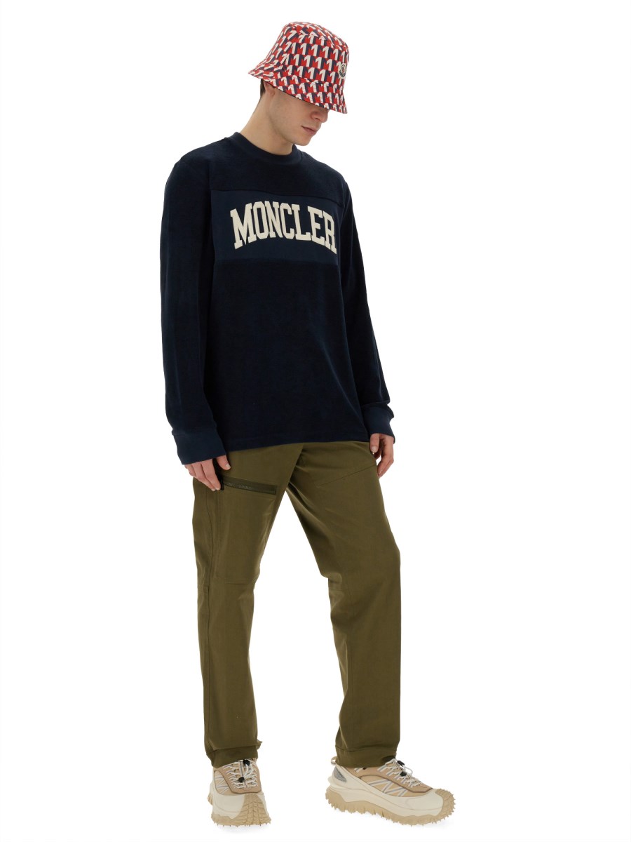 MONCLER FELPA CON LOGO
