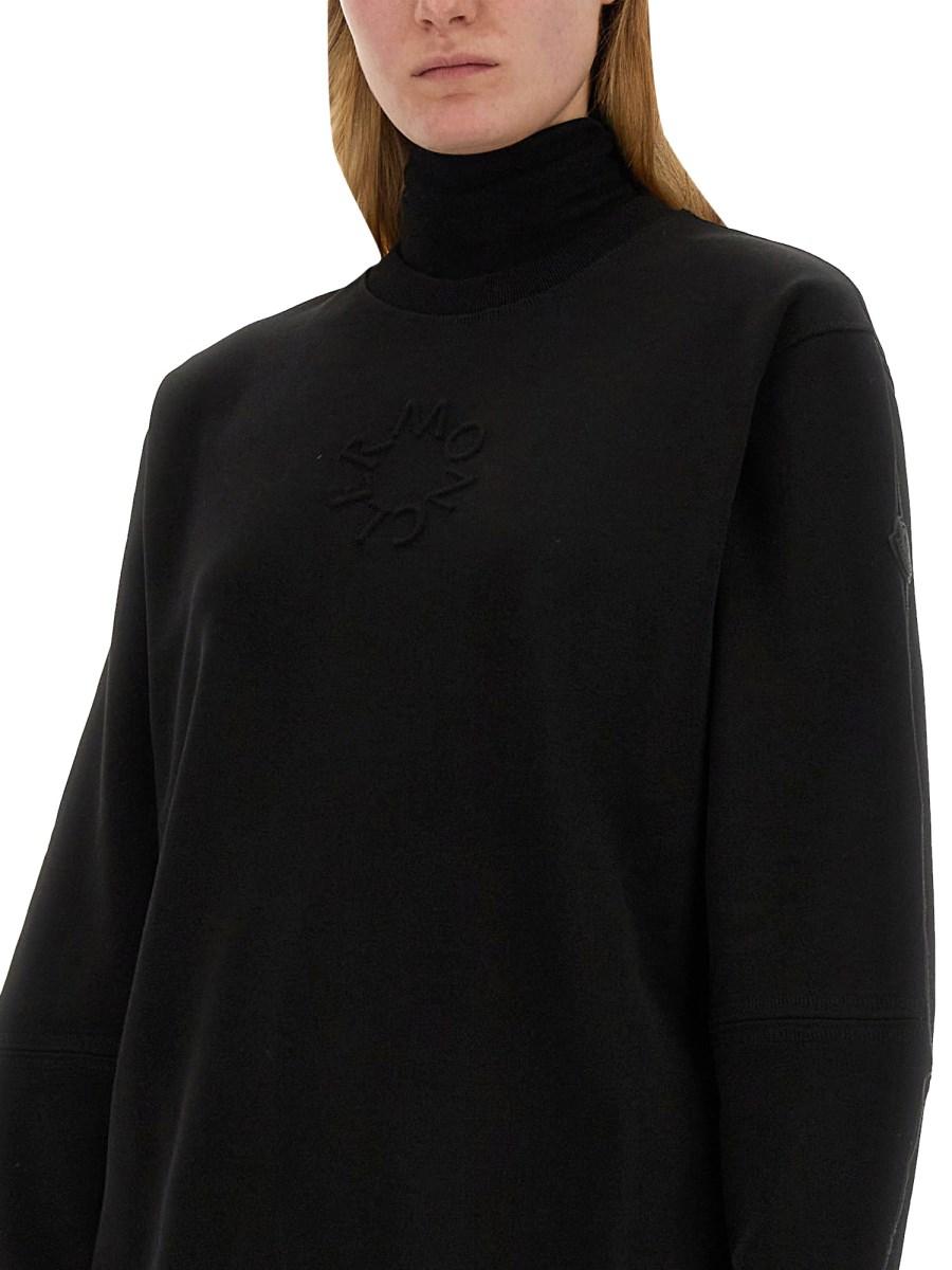 MONCLER FELPA CON LOGO
