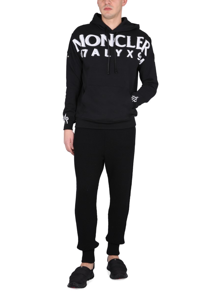 MONCLER GENIUS FELPA CON LOGO