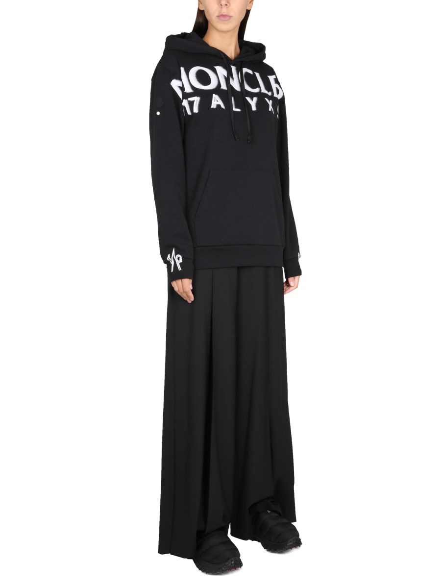 MONCLER GENIUS FELPA CON LOGO