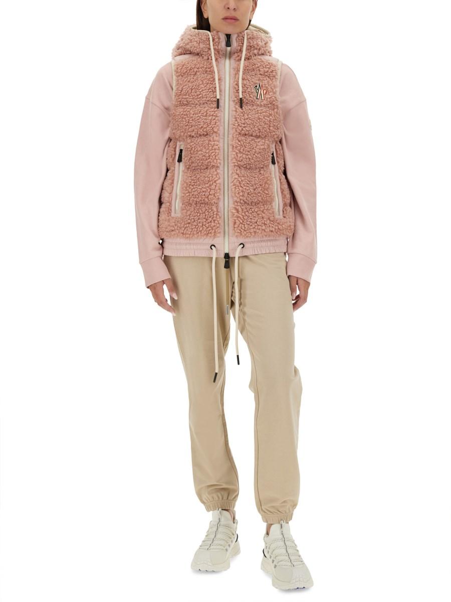 MONCLER GRENOBLE GILET CON LOGO