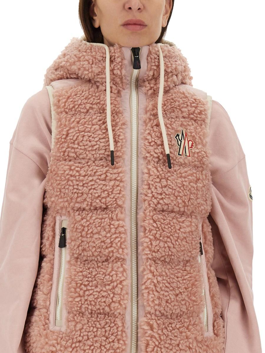 MONCLER GRENOBLE GILET CON LOGO