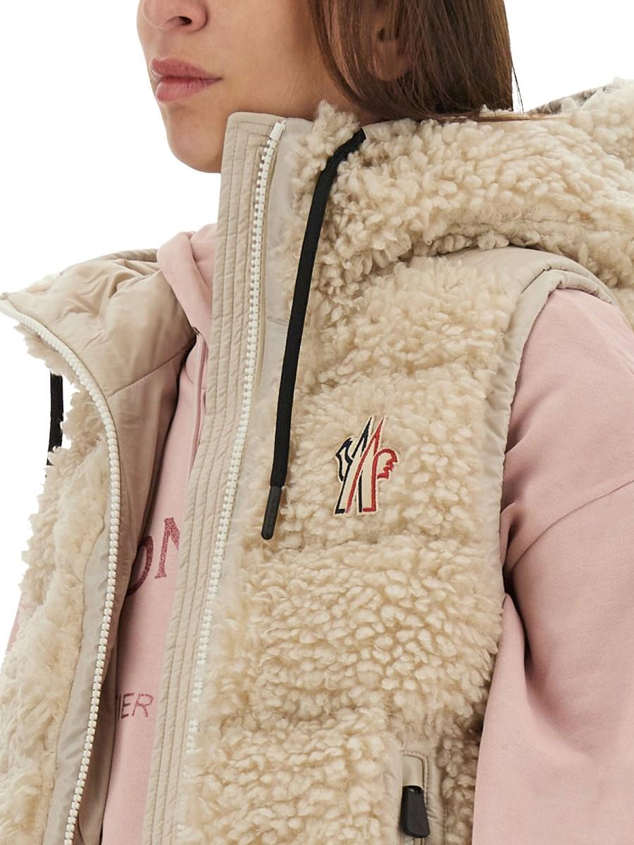 MONCLER GRENOBLE GILET CON LOGO