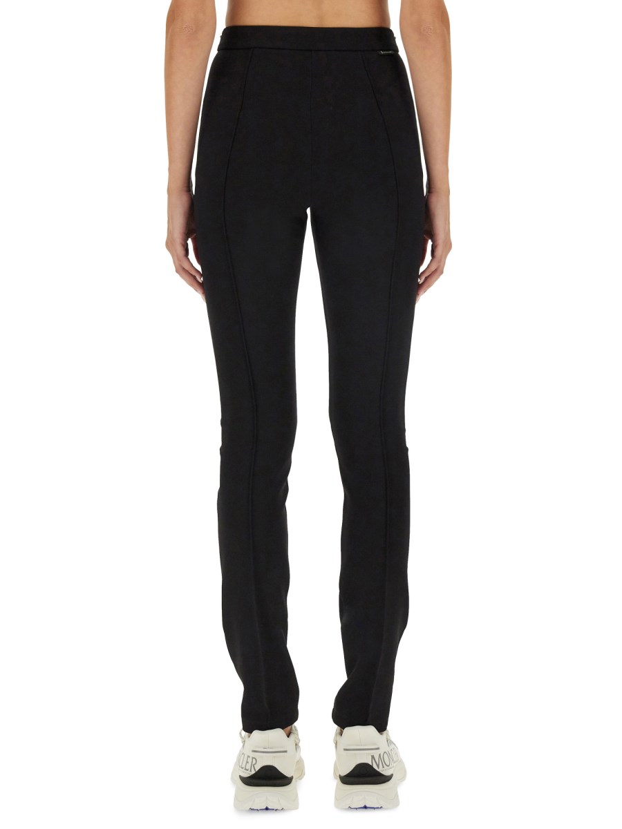 MONCLER PANTALONE CON LOGO IN TESSUTO TECNICO