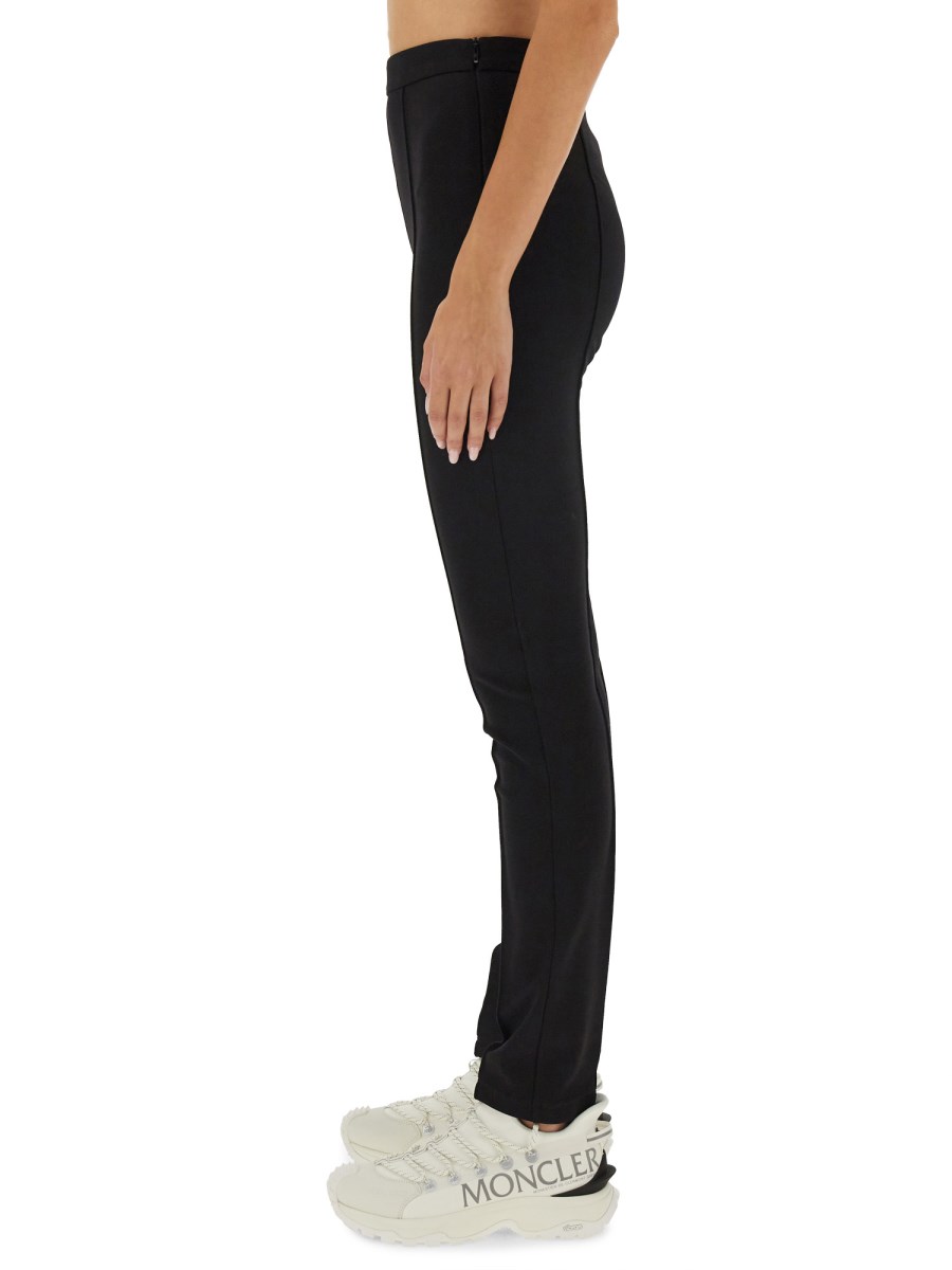MONCLER PANTALONE CON LOGO IN TESSUTO TECNICO