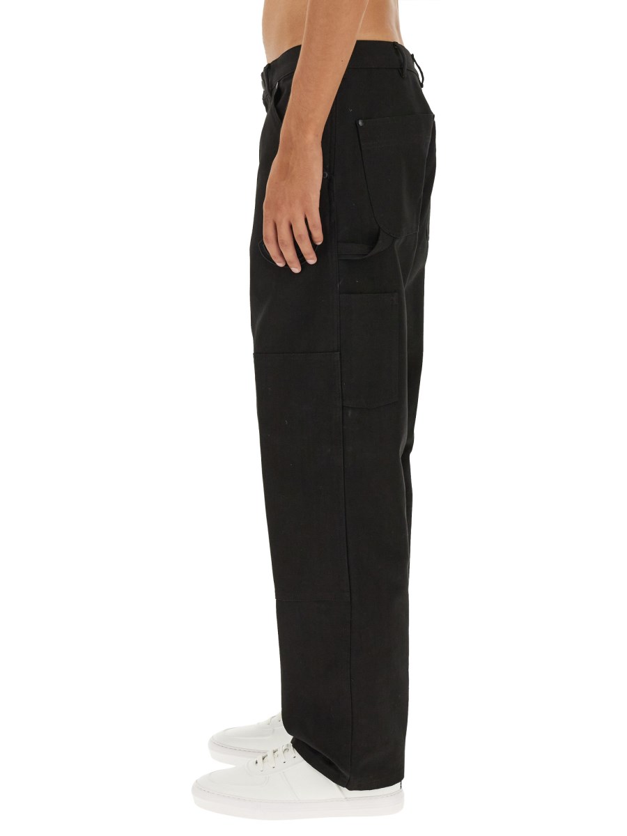 MONCLER PANTALONE IN COTONE