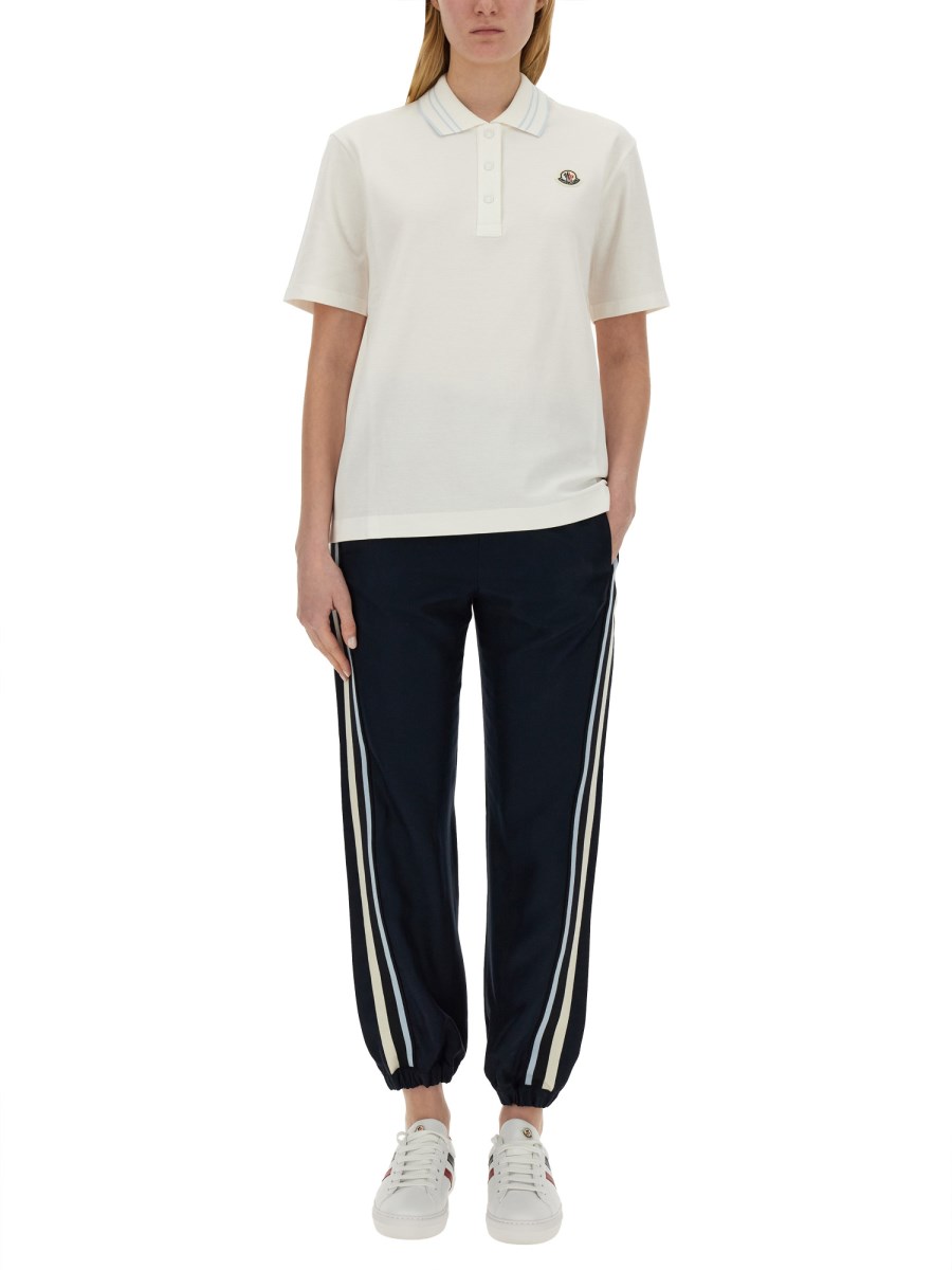 MONCLER POLO CON LOGO