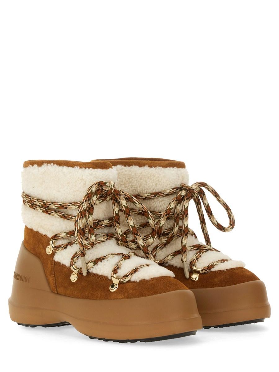 MOON BOOT STIVALE LUNA IN SHEARLING