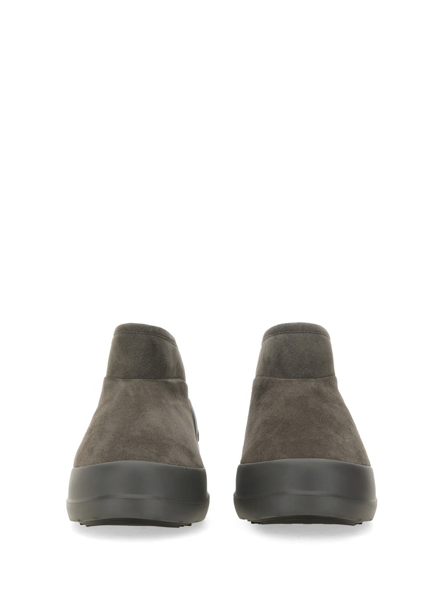 MOON BOOT STIVALE "LUNA" LOW IN PELLE SCAMOSCIATA