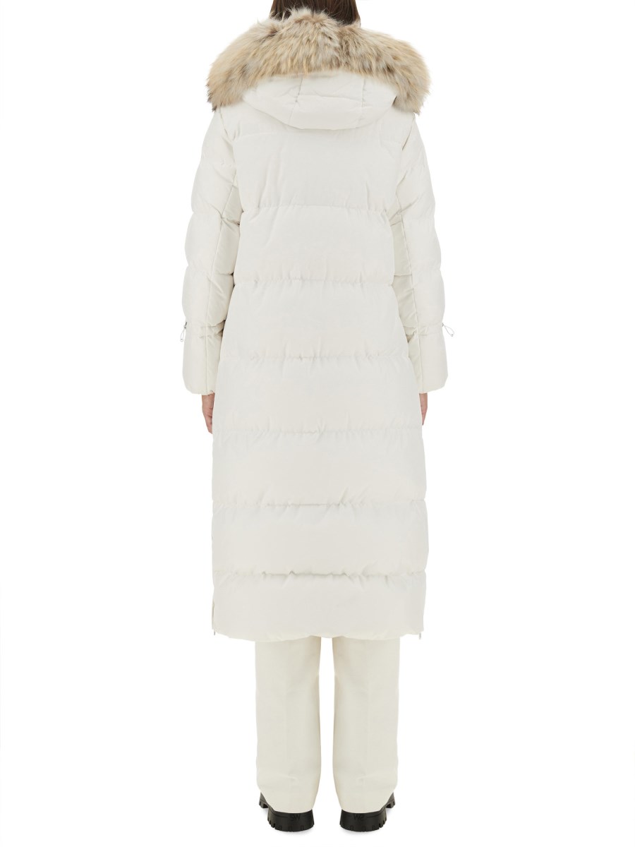 MOORER PIUMINO LUNGO IN TESSUTO WATERPROOF