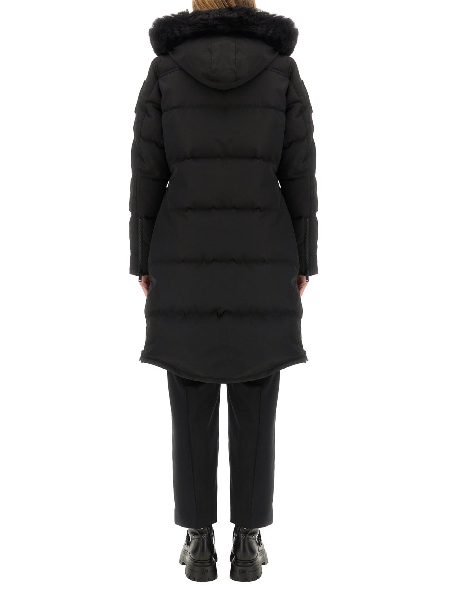 MOOSE KNUCKLES PARKA CON CAPPUCCIO IN SHEARLING