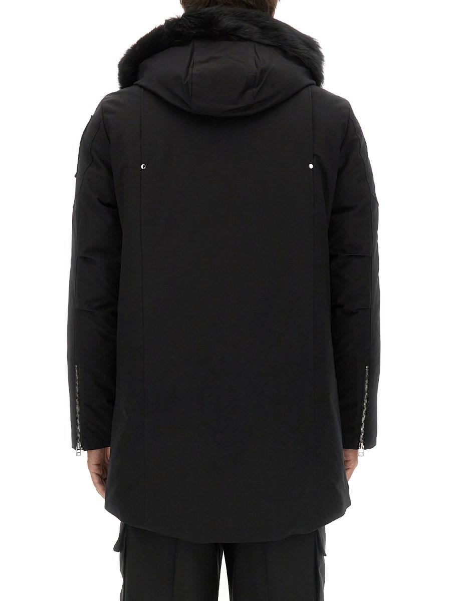 MOOSE KNUCKLES PARKA CON CAPPUCCIO IN SHEARLING