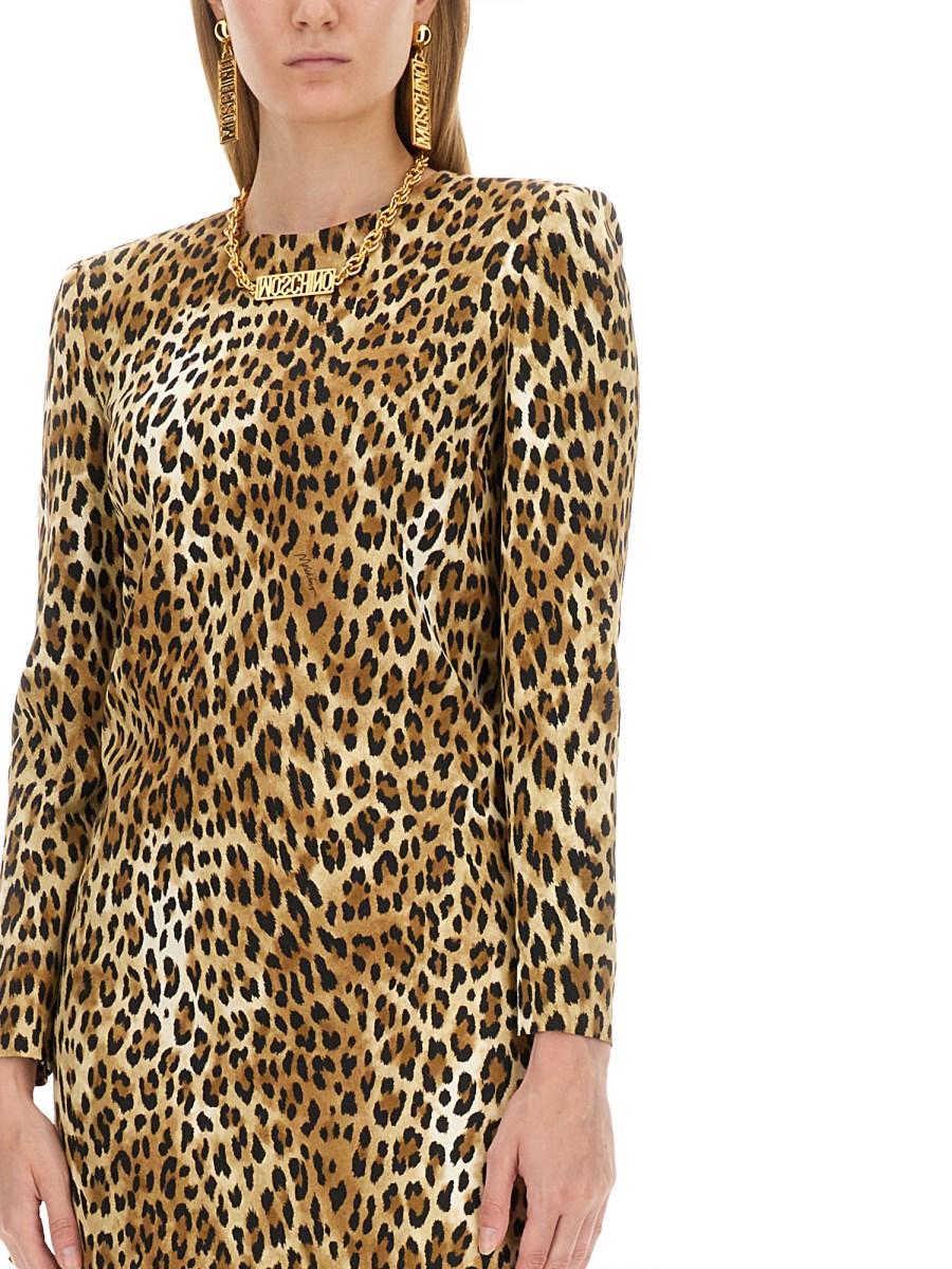 MOSCHINO ABITO CON MOTIVO ANIMALIER