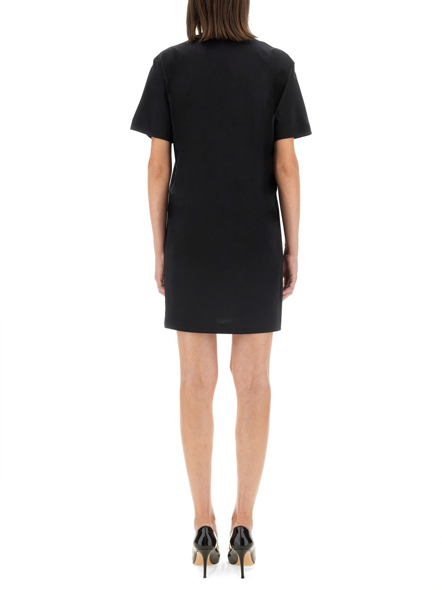MOSCHINO ABITO IN COTONE CON LOGO