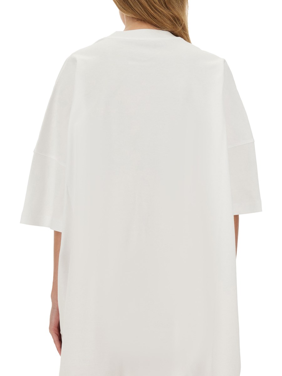 MOSCHINO ABITO IN INTERLOCK DI COTONE LOVE