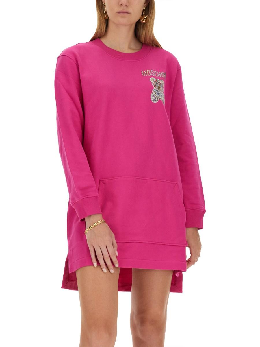 MOSCHINO ABITO IN MAGLIA DI COTONE