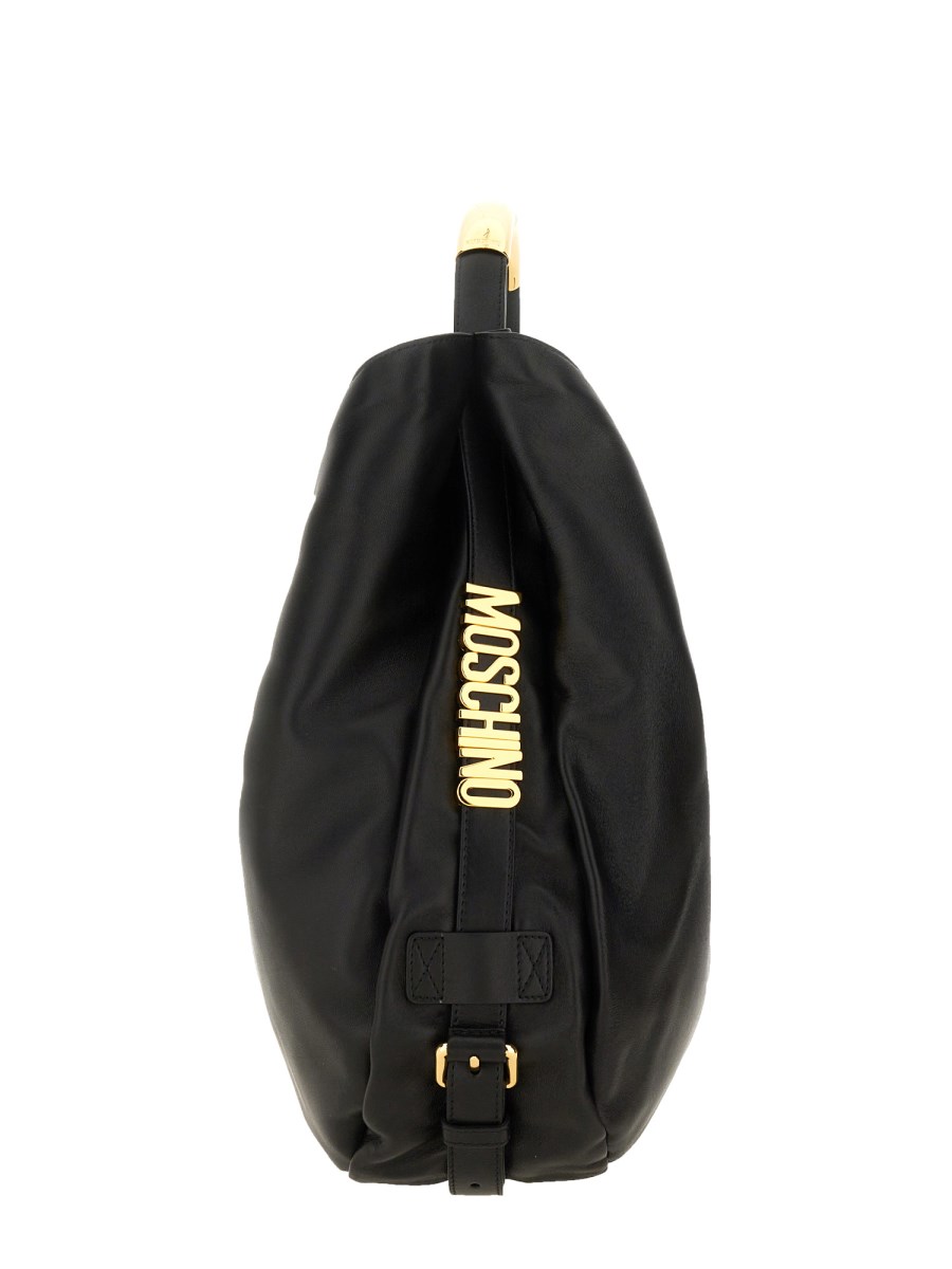 MOSCHINO BORSA A MANO CON LOGO