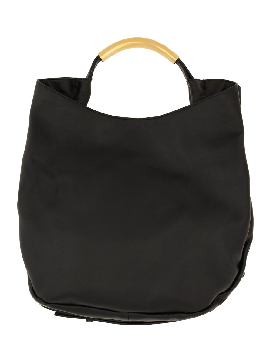 MOSCHINO BORSA A MANO CON LOGO