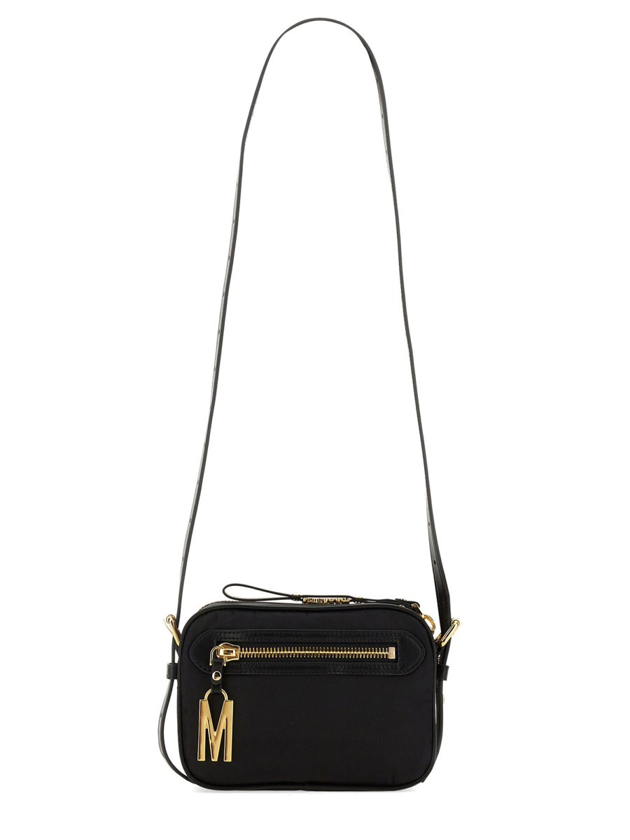 MOSCHINO BORSA A TRACOLLA CON LOGO