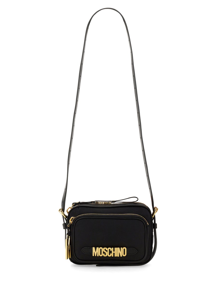 MOSCHINO BORSA A TRACOLLA CON LOGO